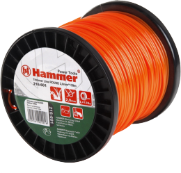 Фото лески для триммера Hammer 216-601