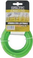 Фото лески для триммера Ресурс РЛ-2-15-К