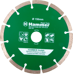 Фото алмазного отрезного круга Hammer 206-103