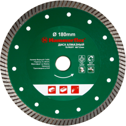 Фото алмазного отрезного круга Hammer 206-154