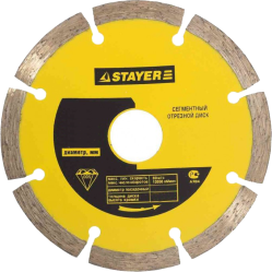 Фото алмазного отрезного круга STAYER 3660-115_z01