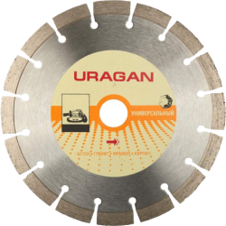 Фото алмазного отрезного круга URAGAN 909-12111-105