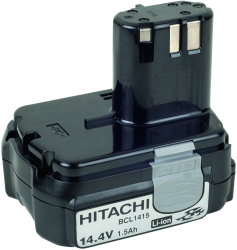 Фото аккумуляторной батареи для шуруповерта Hitachi DS14DCL-RA 14.4 В BCL1415 ORIGINAL