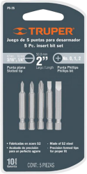 Фото набор бит Truper P5-25