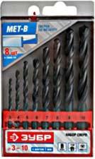 Фото набора сверл ЗУБР 4-29621-H8