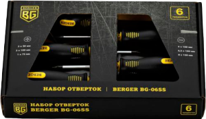 Фото набор отверток BERGER BG-06SS