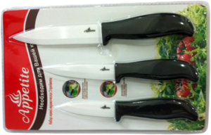 Фото набора ножей Appetite KP-3N