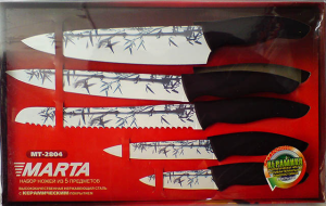 Фото набора ножей Marta MT-2804