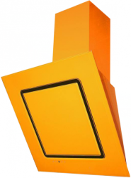 Фото кухонной вытяжки ELIKOR Оникс ART оранжевая