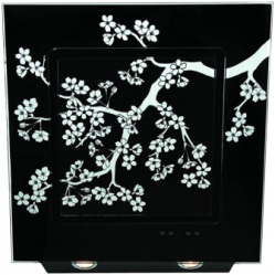 Фото кухонной вытяжки ELIKOR Оникс ART 60 сакура черная