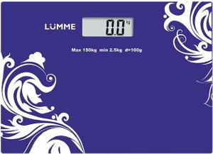 Фото напольных весов Lumme LU-1313 BU