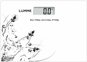 Фото напольных весов Lumme LU-1313 WH