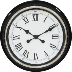 Фото настенных часов Бюрократ WallC-R58M/steel