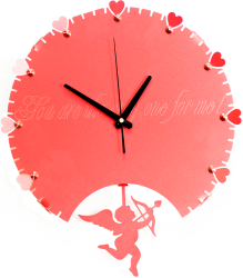 Фото настенных часов Эврика Купидон с маятником