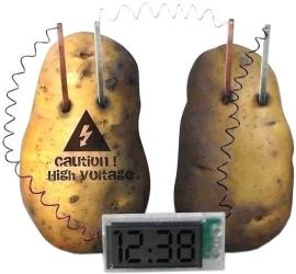 Фото электронных часов Эврика картофельные Урок физики