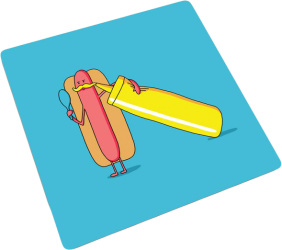 Фото кухонной доски Joseph Joseph Hot Dog