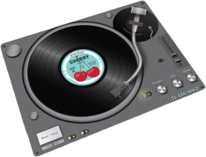 Фото кухонной доски Joseph Joseph Record player