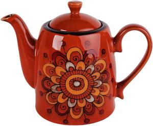 Фото чайника для заварки чая Korall Павлиний хвост SA7063.3095r 1.2 л