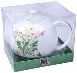 Фото чайника для заварки чая Заварочный чайник Лютик MTP01-D13407 1.1 л