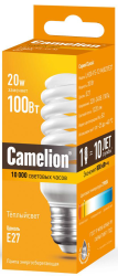 Фото энергосберегающей лампы Camelion 20W E27 LH20
