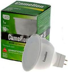 Фото LED лампы Camelion LED7-JCDR-D/830/GU5.3