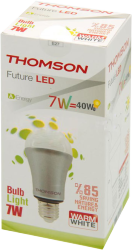 Фото LED лампы Thomson 7W E27 RTBL-RE40-WW