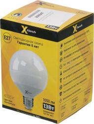 Фото LED лампы X-Flash Globe 13W E27 4000К