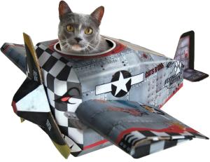 Фото дома для кошки Suck UK SK CARDCATPLAY2