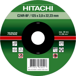 Фото отрезного круга Hitachi 752532