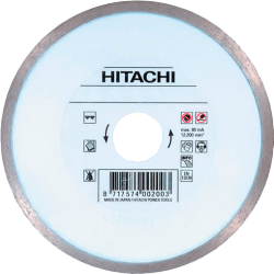 Фото алмазного отрезного круга Hitachi 752886