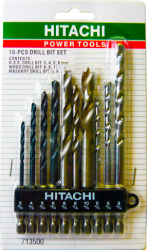 Фото набора сверл Hitachi 713500