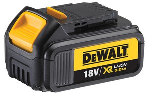 Фото аккумуляторной батареи DeWALT 18 В DCB180