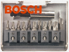 Фото набор бит Bosch 2607001925