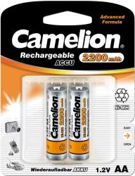 Фото аккумуляторной батарейки Camelion NH-AA2200-2 2200mAh