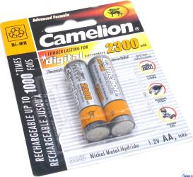 Фото аккумуляторной батарейки Camelion NH-AA2300-2 2300mAh