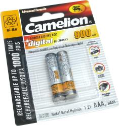 Фото аккумуляторной батарейки Camelion NH-AAA900-2