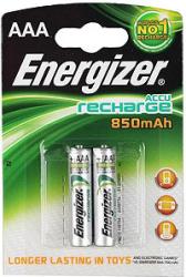 Фото аккумуляторной батарейки Energizer HR03-2BL 850mAh