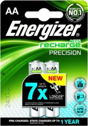 Фото аккумуляторной батарейки Energizer Precision HR6-2 2400mAh