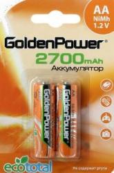 Фото аккумуляторной батарейки GoldenPower MR2700AA