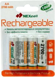 Фото аккумуляторной батарейки NEXcell AA-2700-4