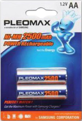 Фото аккумуляторной батарейки Samsung Pleomax HR06-2BL 2500 mAh