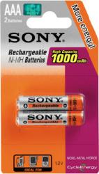 Фото аккумуляторной батарейки Sony NH-AAA-B2FN 1000mAh