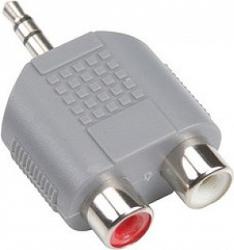 Фото адаптера 3.5mm Audio-2xRCA Bandridge BAP432