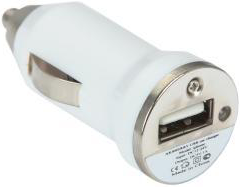 Фото автомобильной универсальной зарядки Aksberry USB 1A