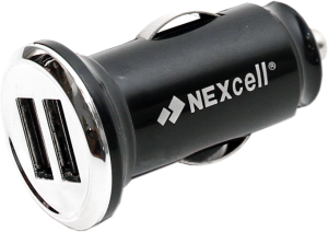Фото автомобильной универсальной зарядки NEXcell CC23A-104