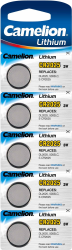Фото литиевых элементов питания Camelion CR2016-5BL