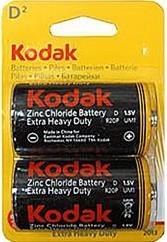 Фото элементов питания Kodak Heavy Duty R20-2BL