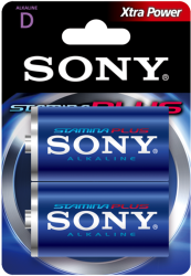 Фото элементов питания Sony STAMINA PLUS LR20-2BL