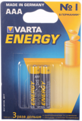Фото элементов питания VARTA ENERGY 04103-BL2
