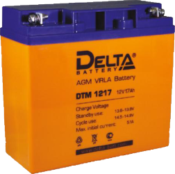 Фото аккумуляторной батареи Delta DTM 1217 для UPS